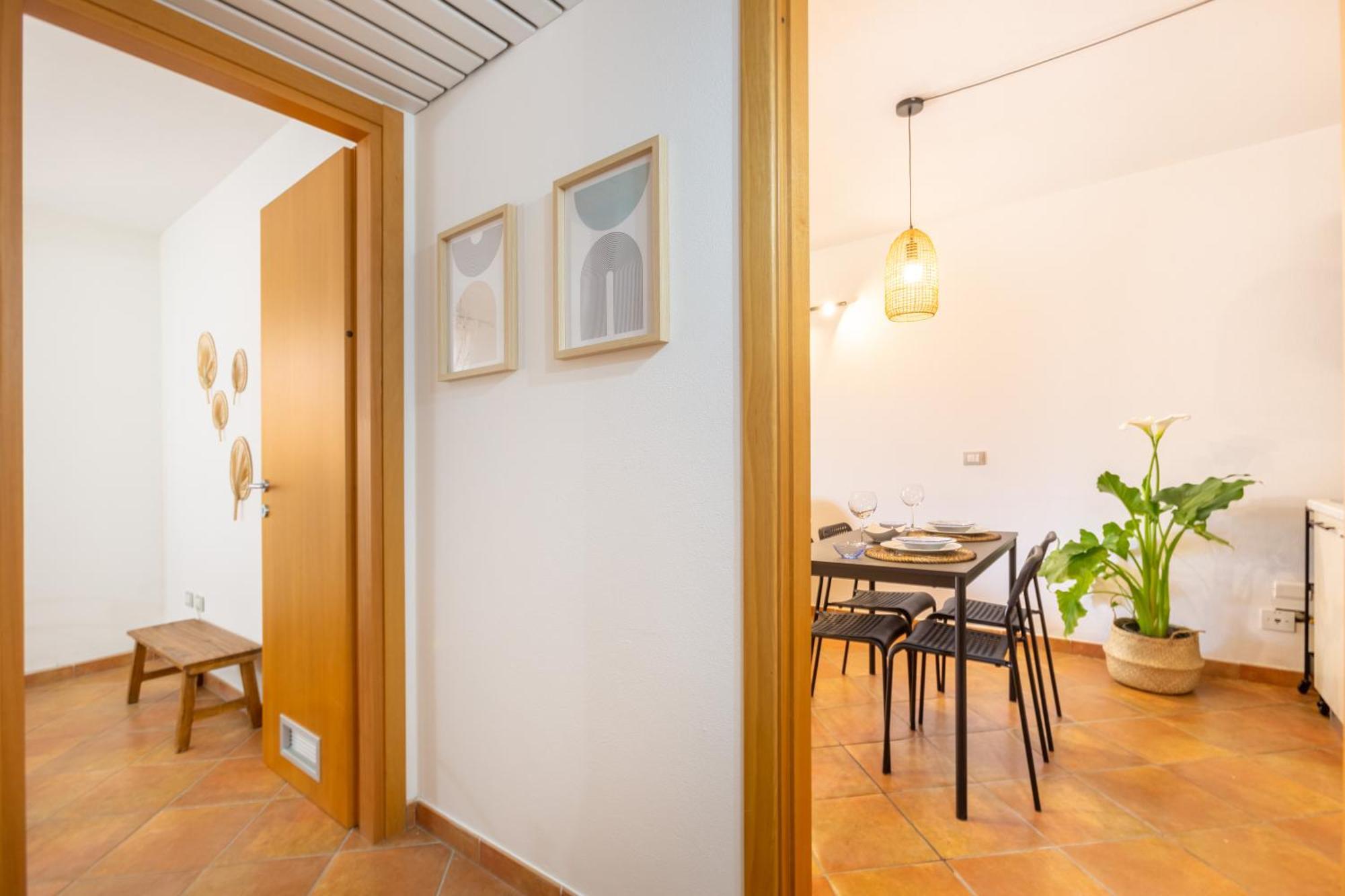 Aetos Home With Shared Swimming Pool - Porto Pino Hill מראה חיצוני תמונה
